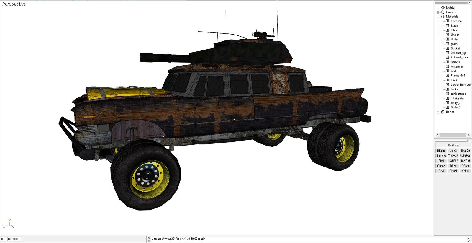 1962 Cadillac Wastelands car model - Image 5