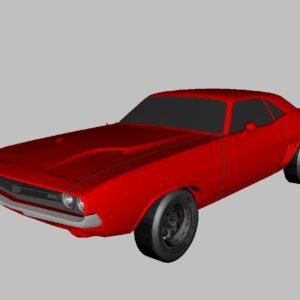 1972 Dodge Challenger - Red