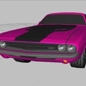 1972 Dodge Challenger - Pink