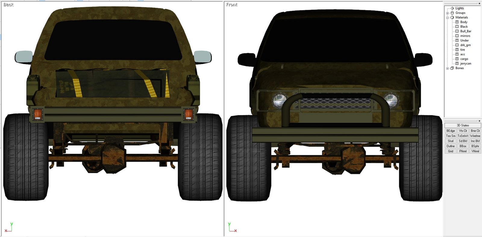 Military Van Pickup - Half van truck - Image 3