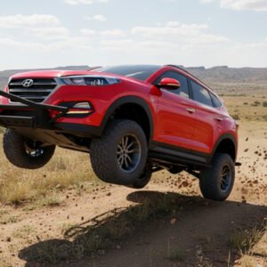 Lifted off-road Hyundai Tucson - 3D Model
