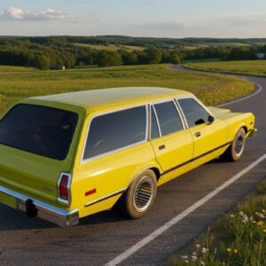 Dodge Aspen Station Wagon 3D Direct X Model
