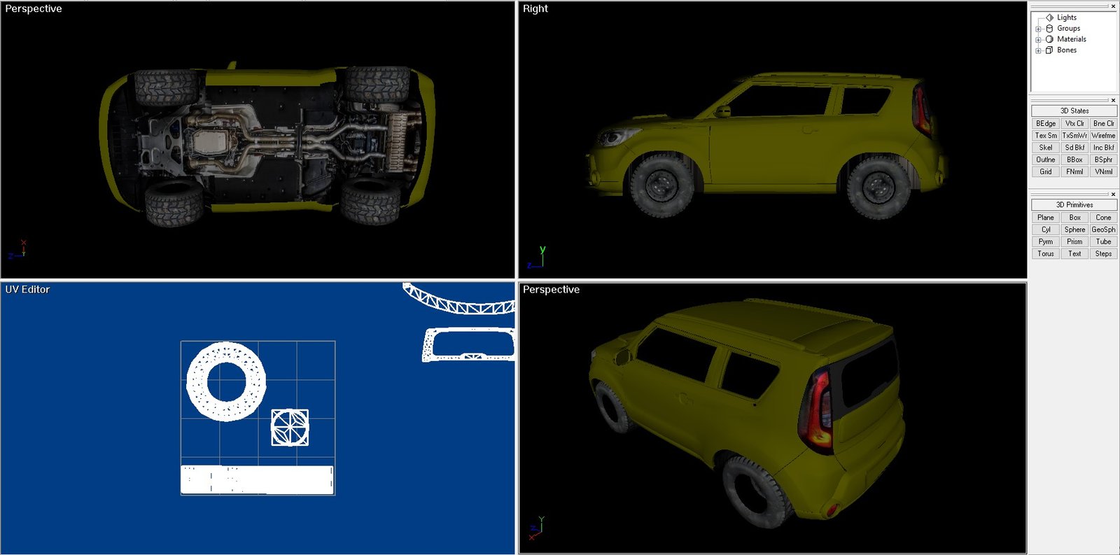 Kia Soul - Street 3D Model 4 dr - Image 8