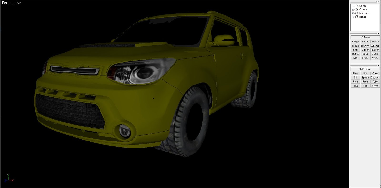 Kia Soul - Street 3D Model 4 dr - Image 9