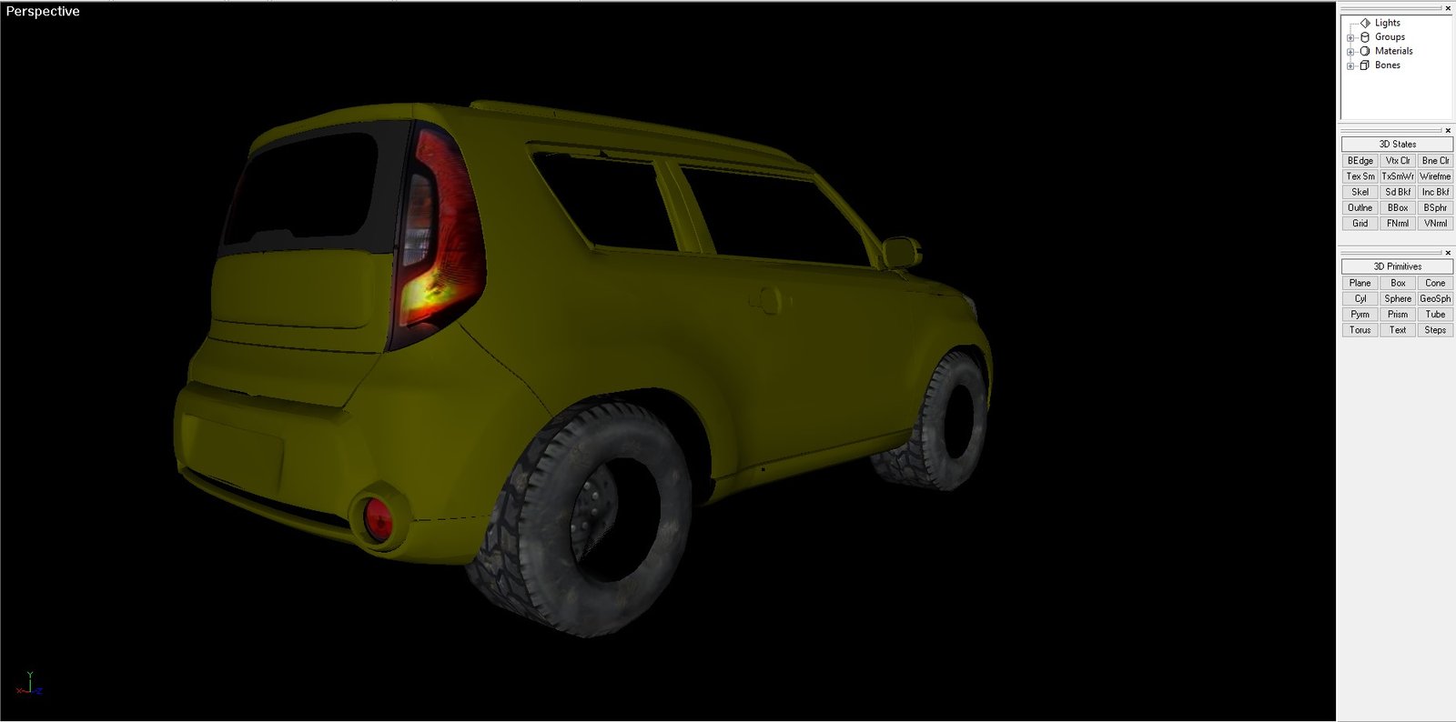 Kia Soul - Street 3D Model 4 dr - Image 10