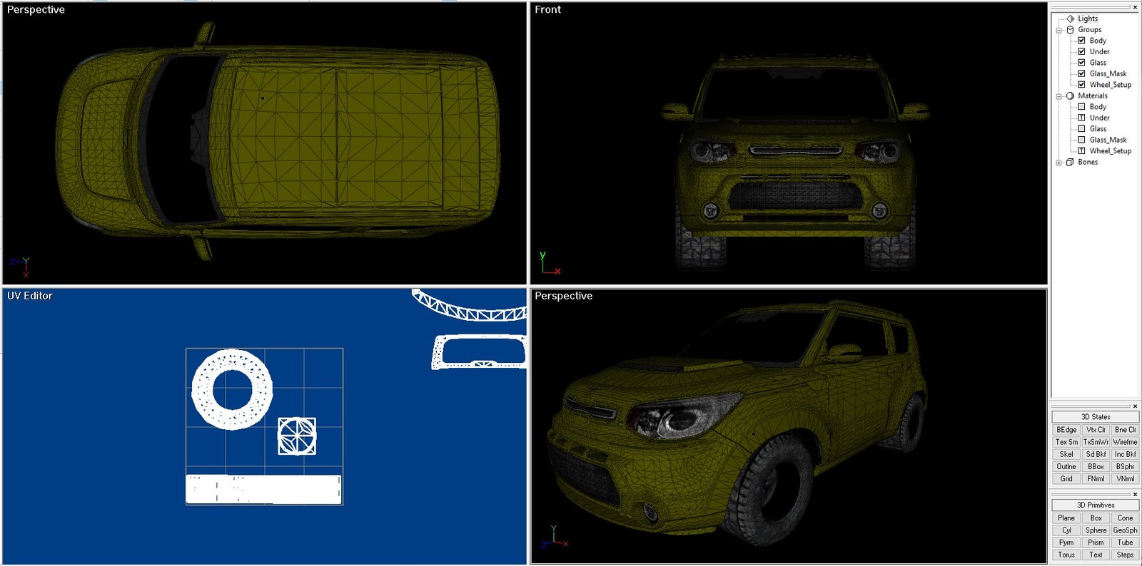 Kia Soul - Street 3D Model 4 dr - Image 11
