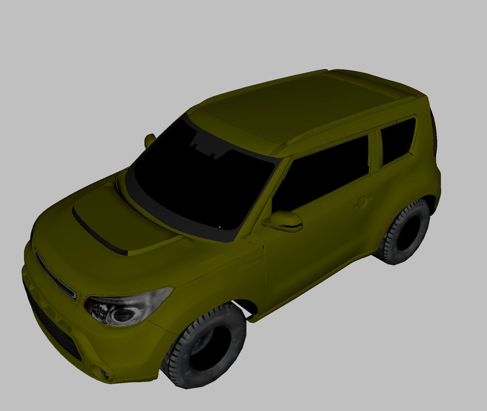 Kia Soul - Street 3D Model 4 dr - Image 16