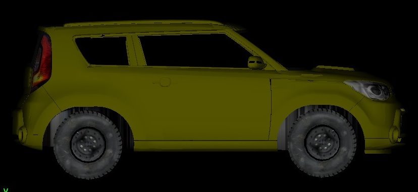 Kia Soul - Street 3D Model 4 dr - Image 17