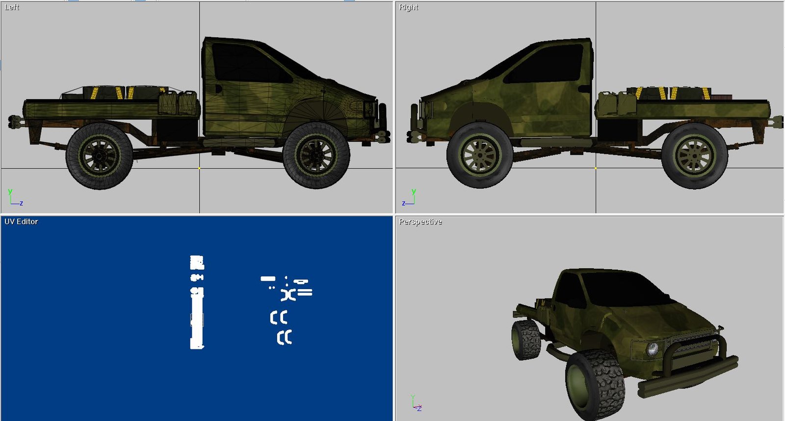 Military Van Pickup - Half van truck - Image 14