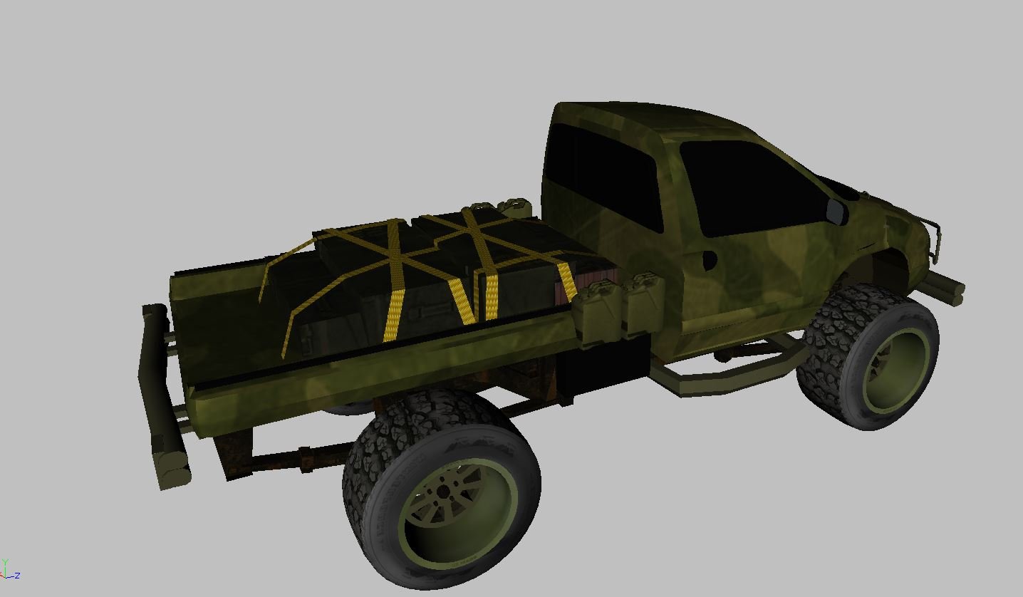 Military Van Pickup - Half van truck - Image 16