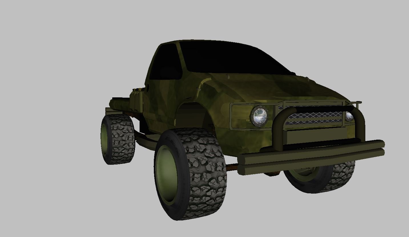 Military Van Pickup - Half van truck - Image 17