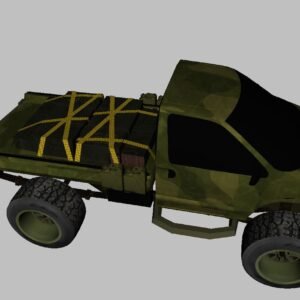 Military Van Pickup - Half van truck
