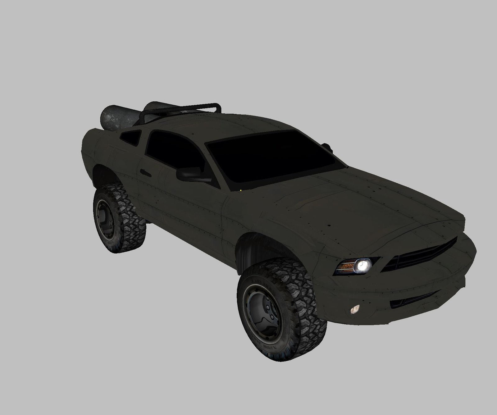 Wastelands 18 - post apocalyptic car model - Image 11