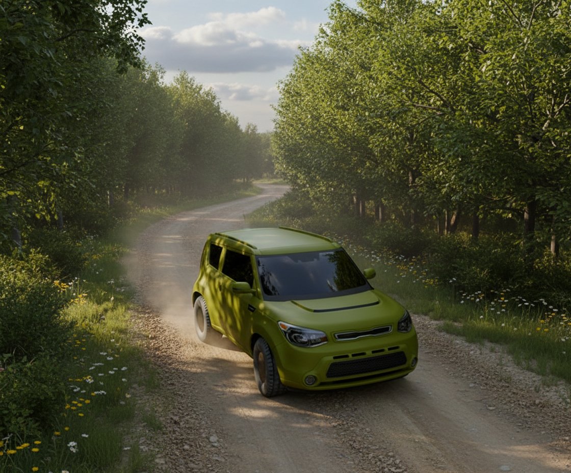 Kia Soul - Street 3D Model 4 dr - Image 6