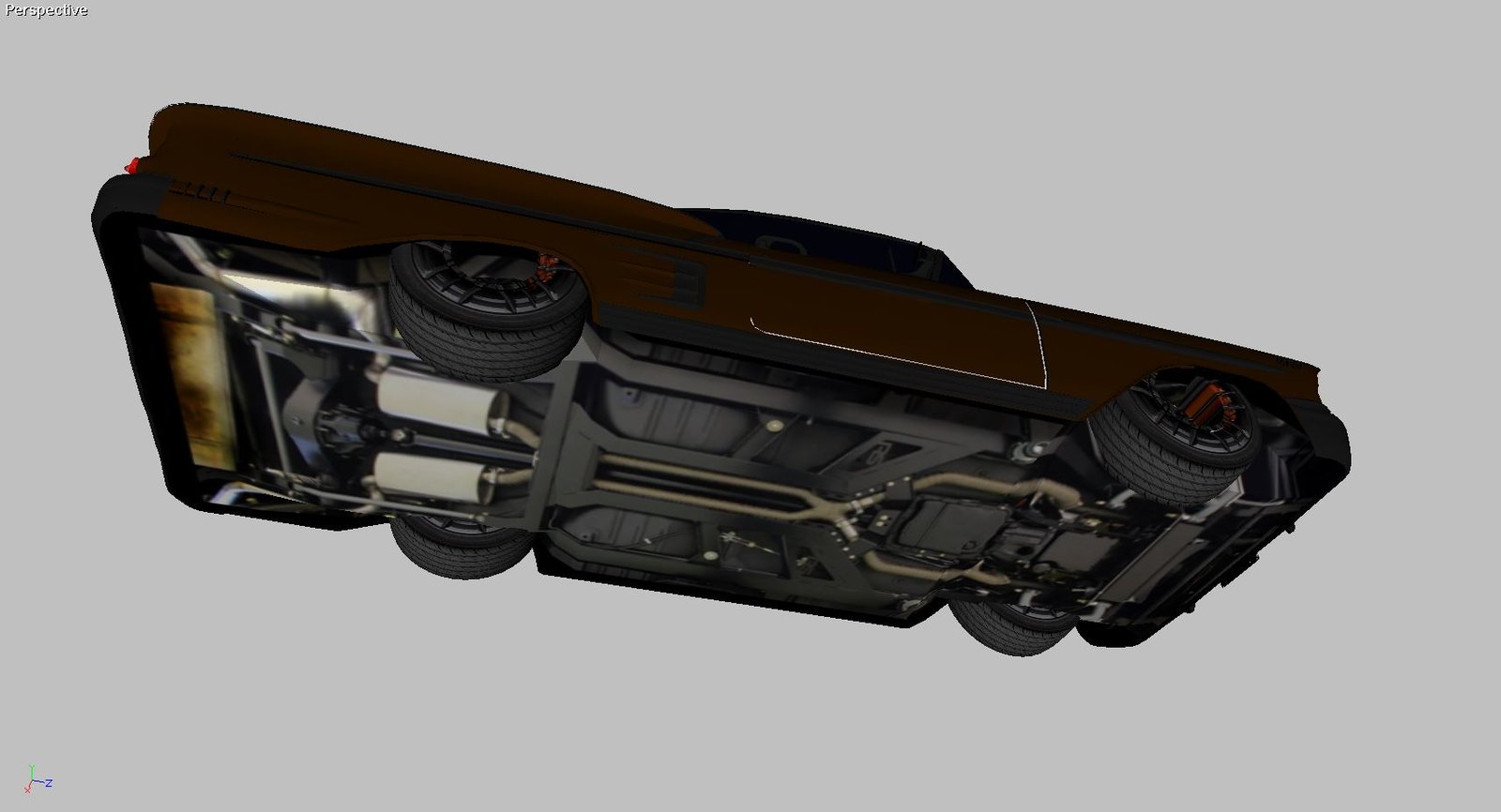 1958 Chevy Belair 2 door 3D Model - Image 15