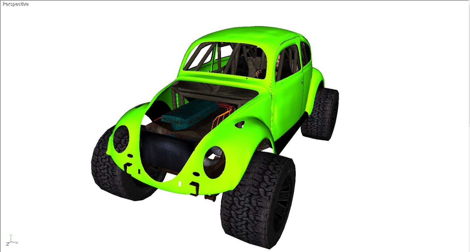 Off-road VW bug - Wastelands V10