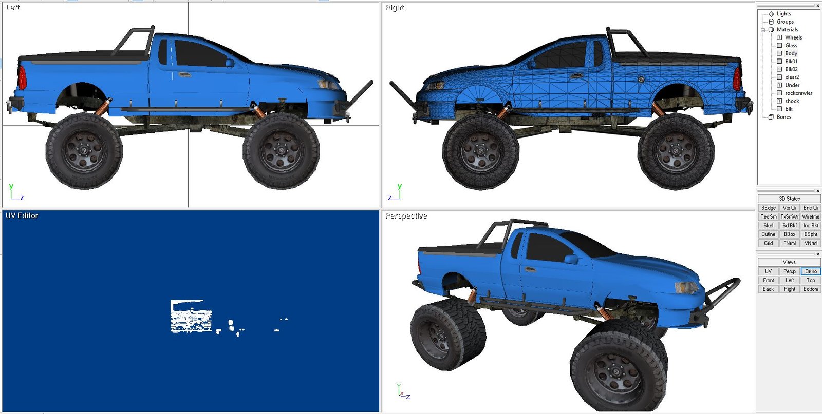 Lifted Holden Off-road Ute - 3D - Image 3