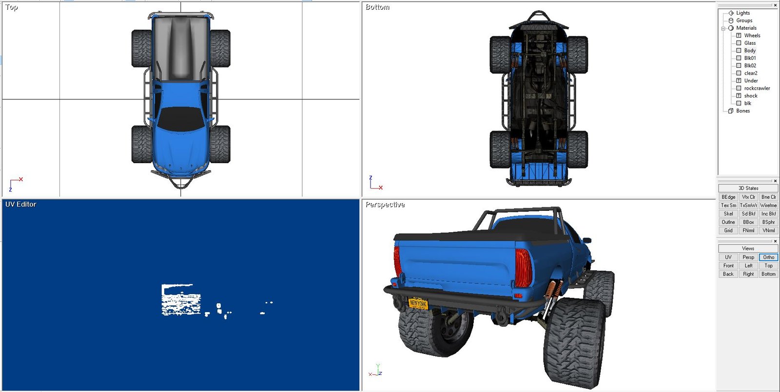 Lifted Holden Off-road Ute - 3D - Image 4