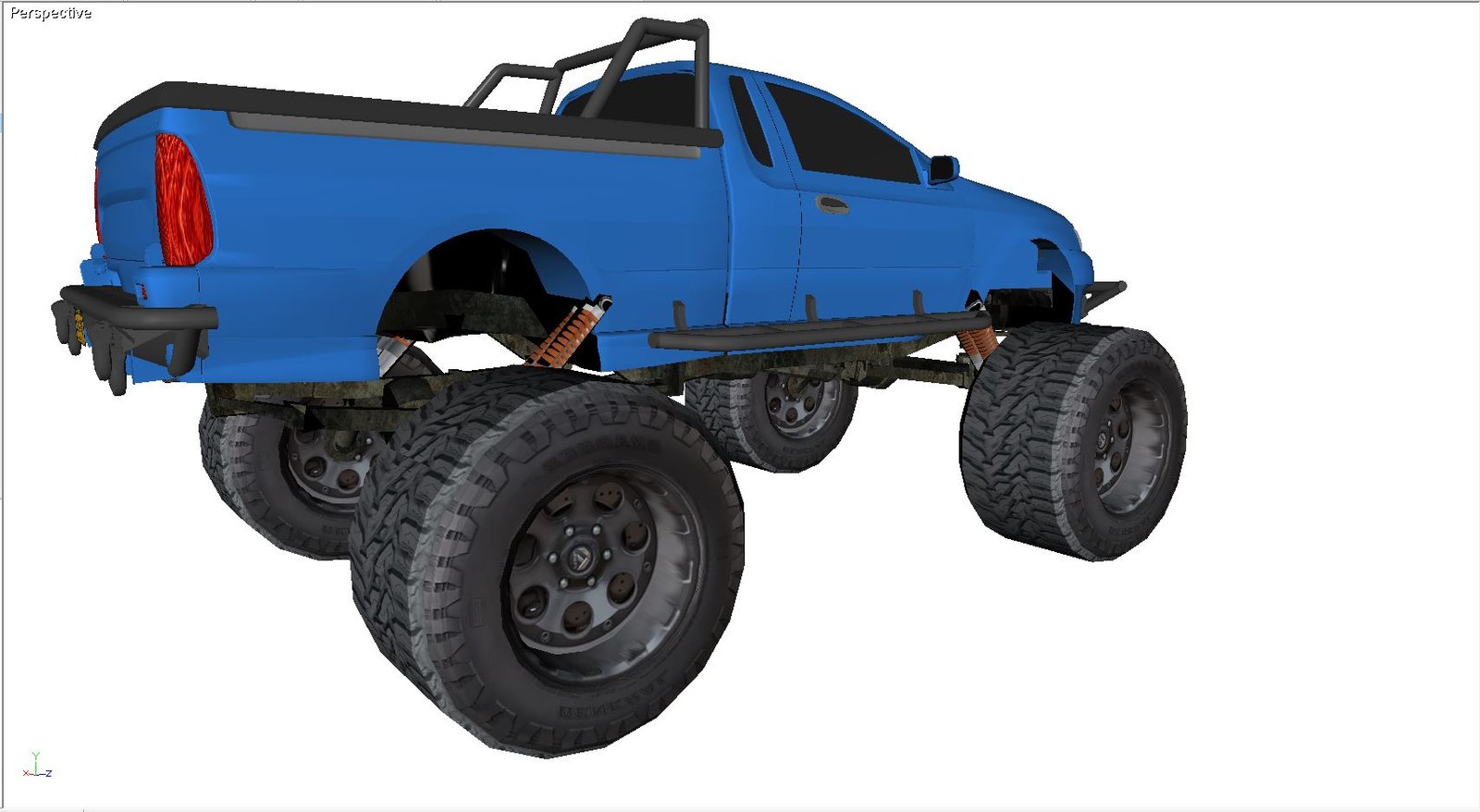 Lifted Holden Off-road Ute - 3D - Image 5
