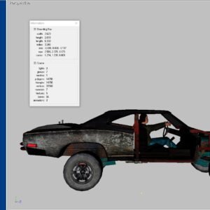 Wastelands 9 apocalyptic car model