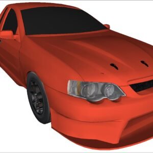 Falcon Ute - Street sport 3D Model