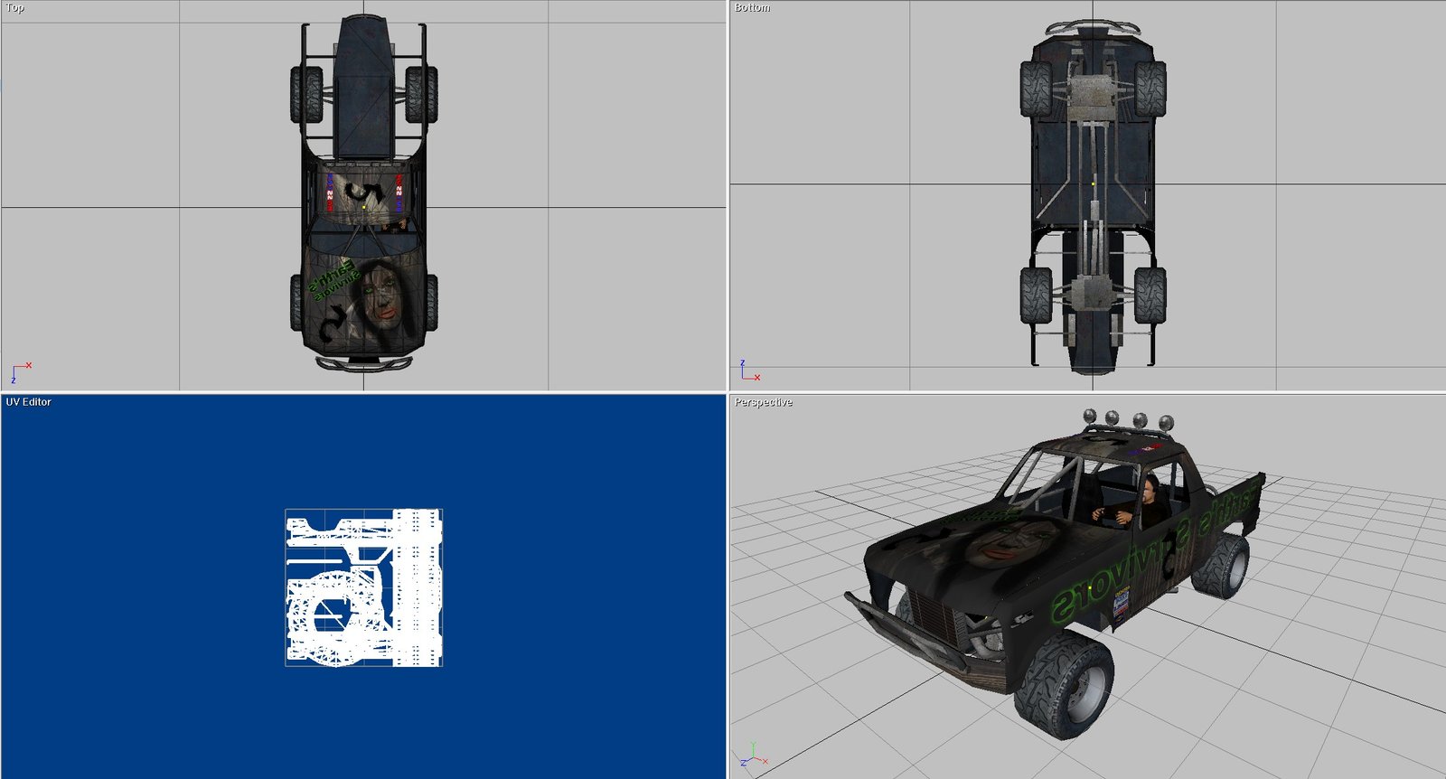 Wastelands truck 1 through 5