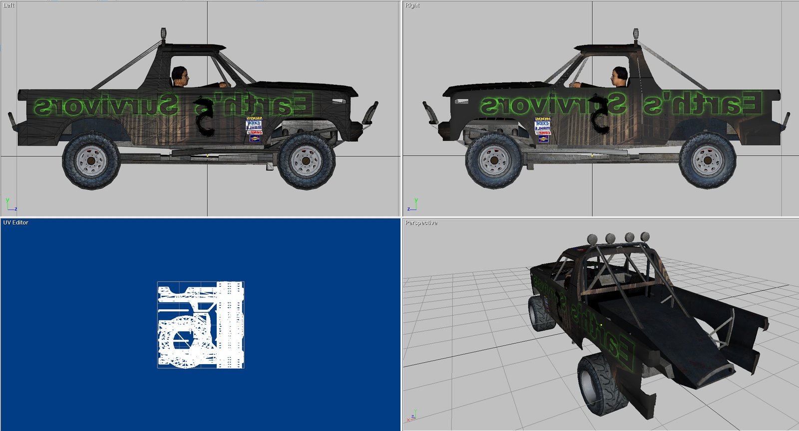 Wastelands truck 1 through 5 - Image 9