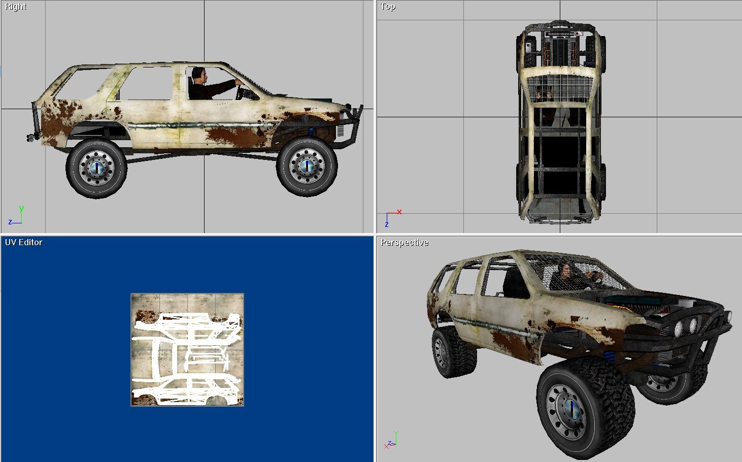 Wastelands 13 - Off-Road Toyota SUV - Image 2