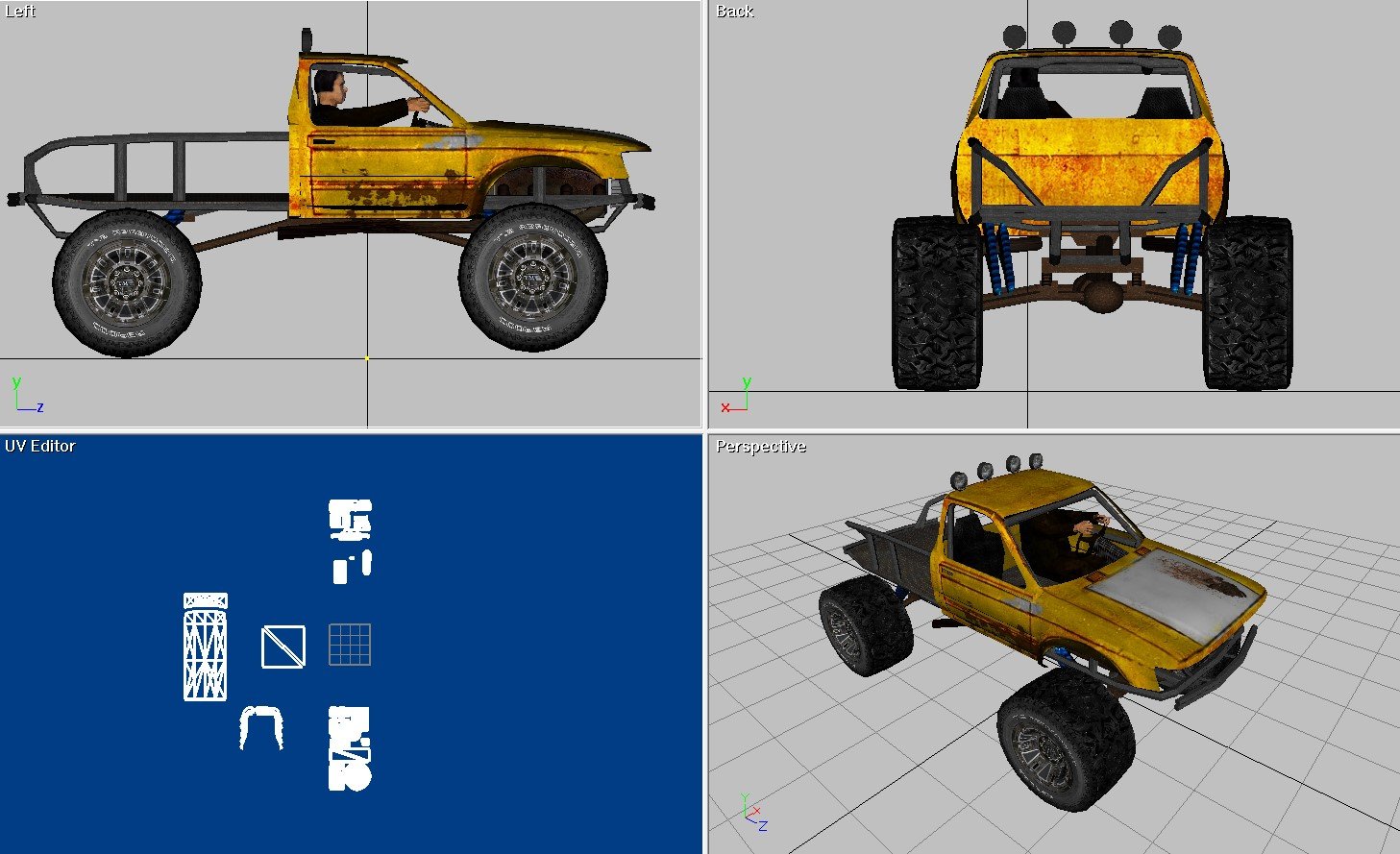 Wastelands 14 - Off-Road Toyota Tube truck - Image 5