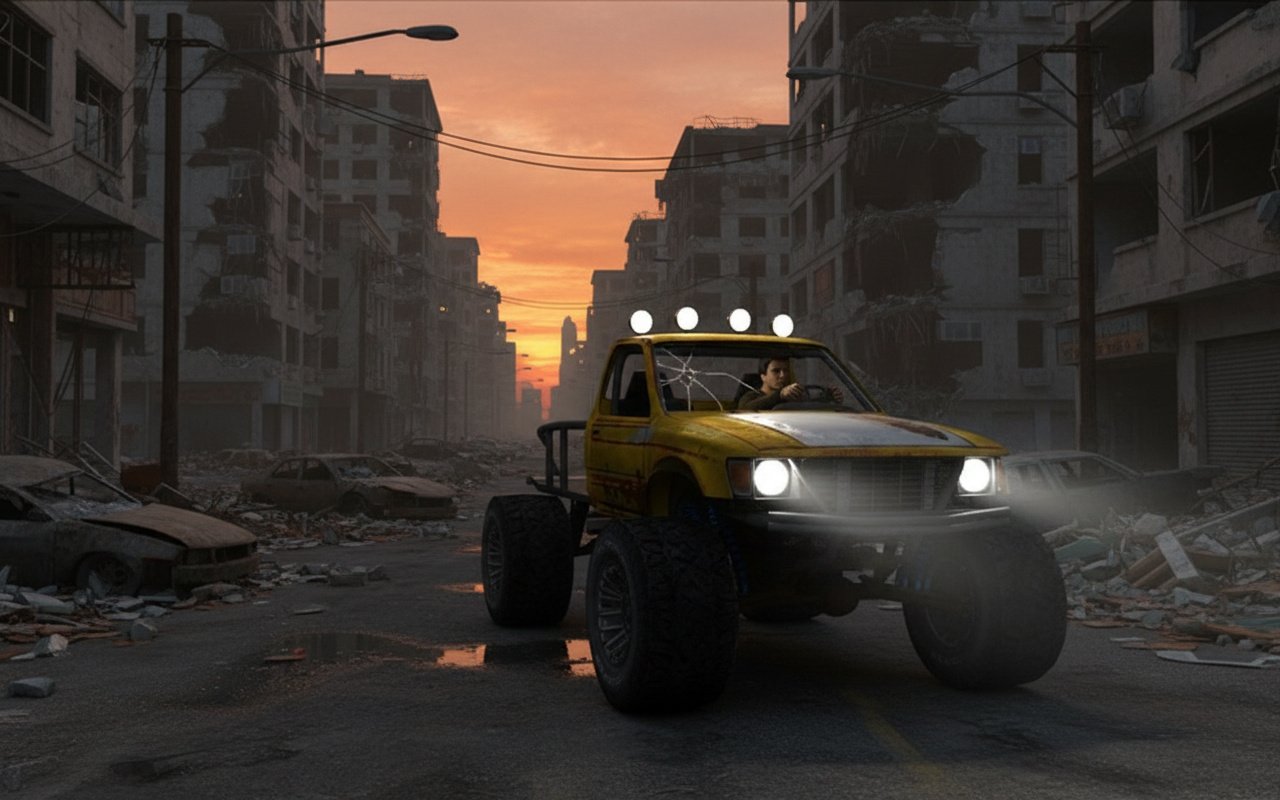 Wastelands 14 - Off-Road Toyota Tube truck - Image 2