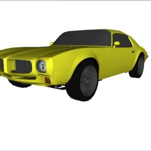 1970 Pontiac Firebird 3D Model