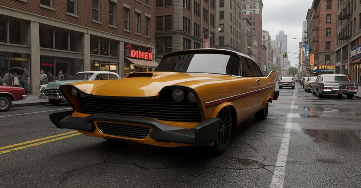 1958 Plymouth Fury street car