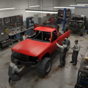 RAD Truck - Toyota - Off- Road - Red