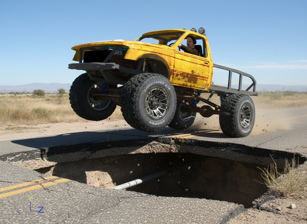 Wastelands 14 - Off-Road Toyota Tube truck