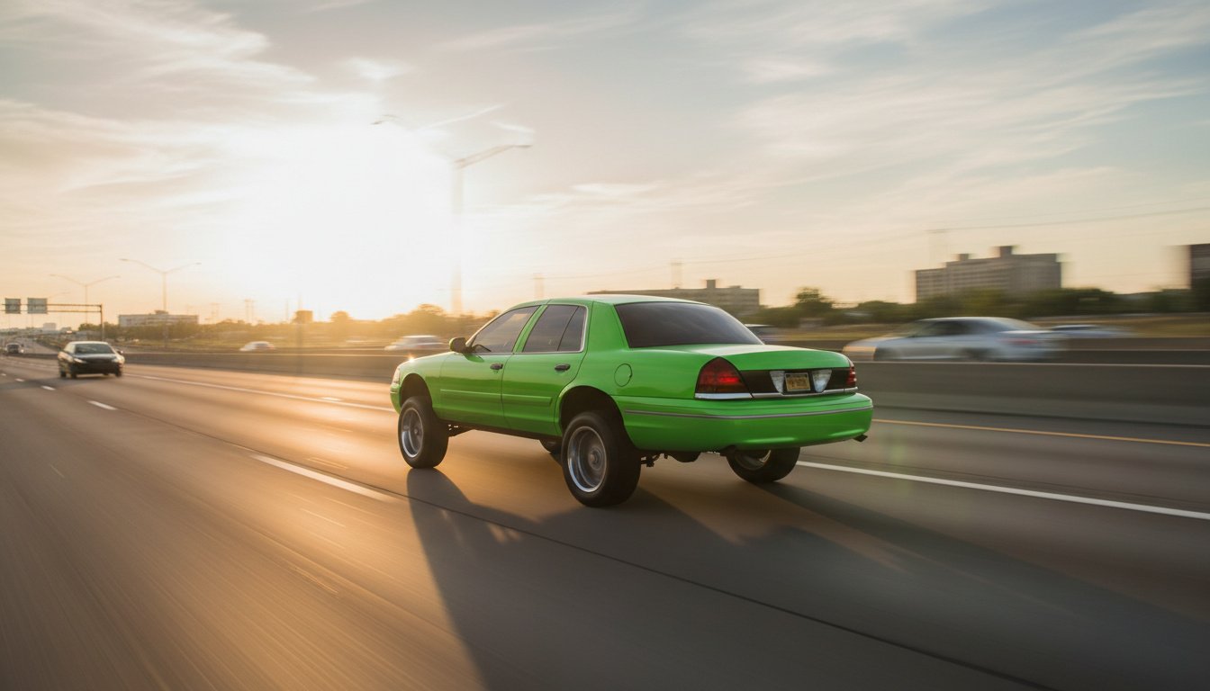 Crown Victoria Donk 3D X model - Ford