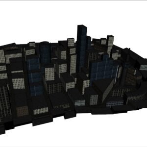 Direct X Small city model complete