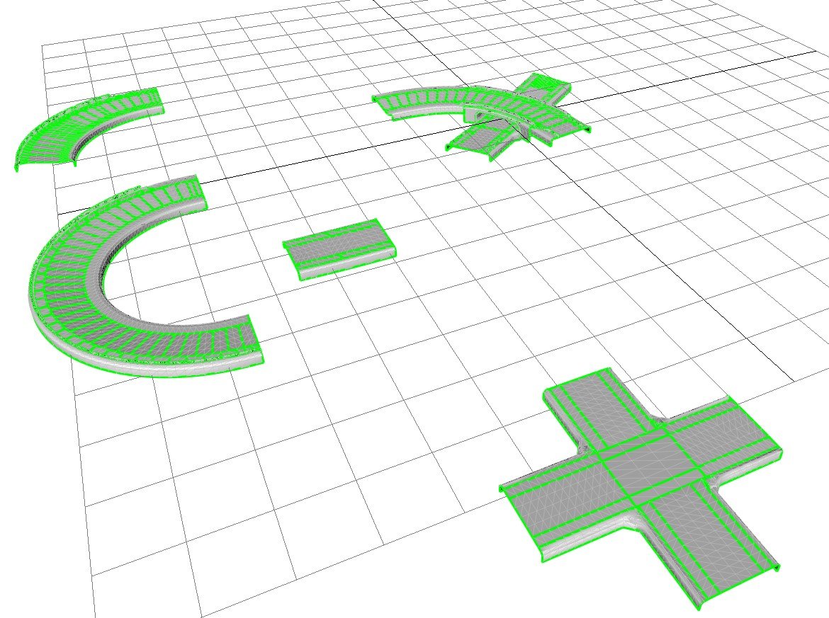 Flex Track - road - 3D models - Image 2