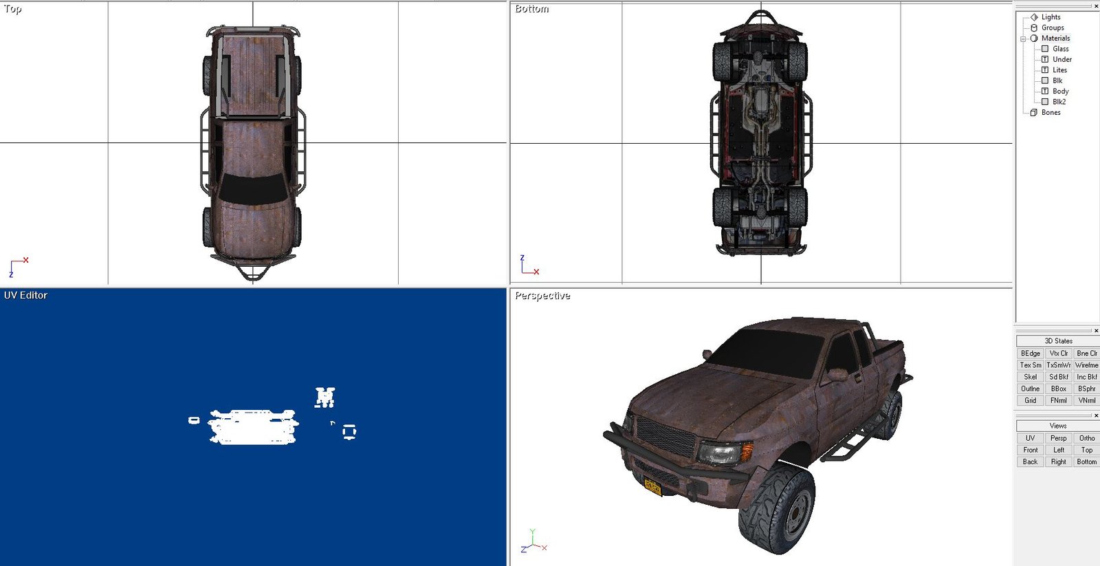 Lifted off-road Ford F150 pickup truck model - Image 3