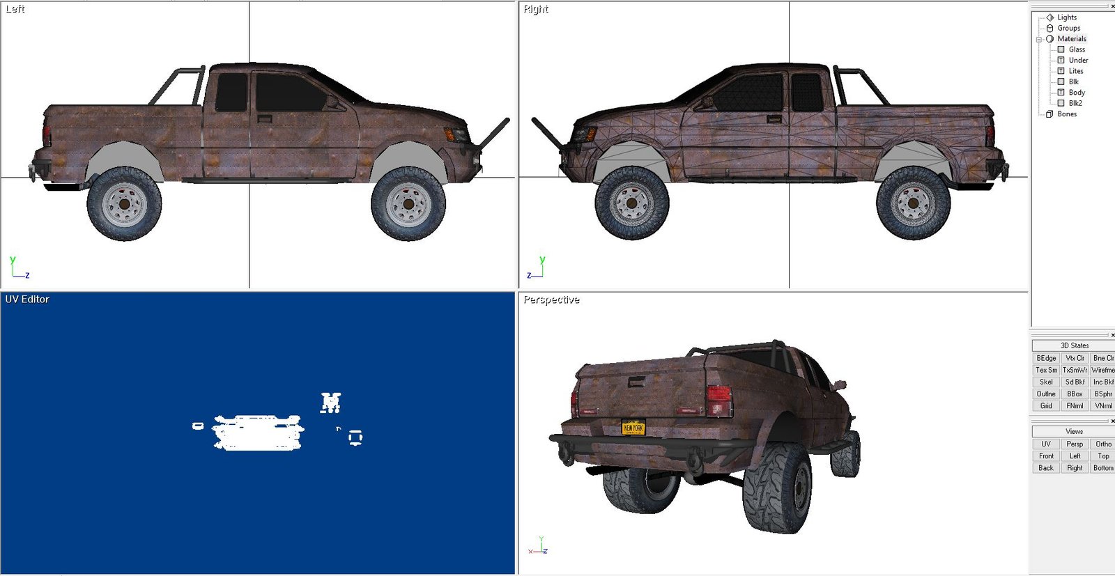 Lifted off-road Ford F150 pickup truck model - Image 5