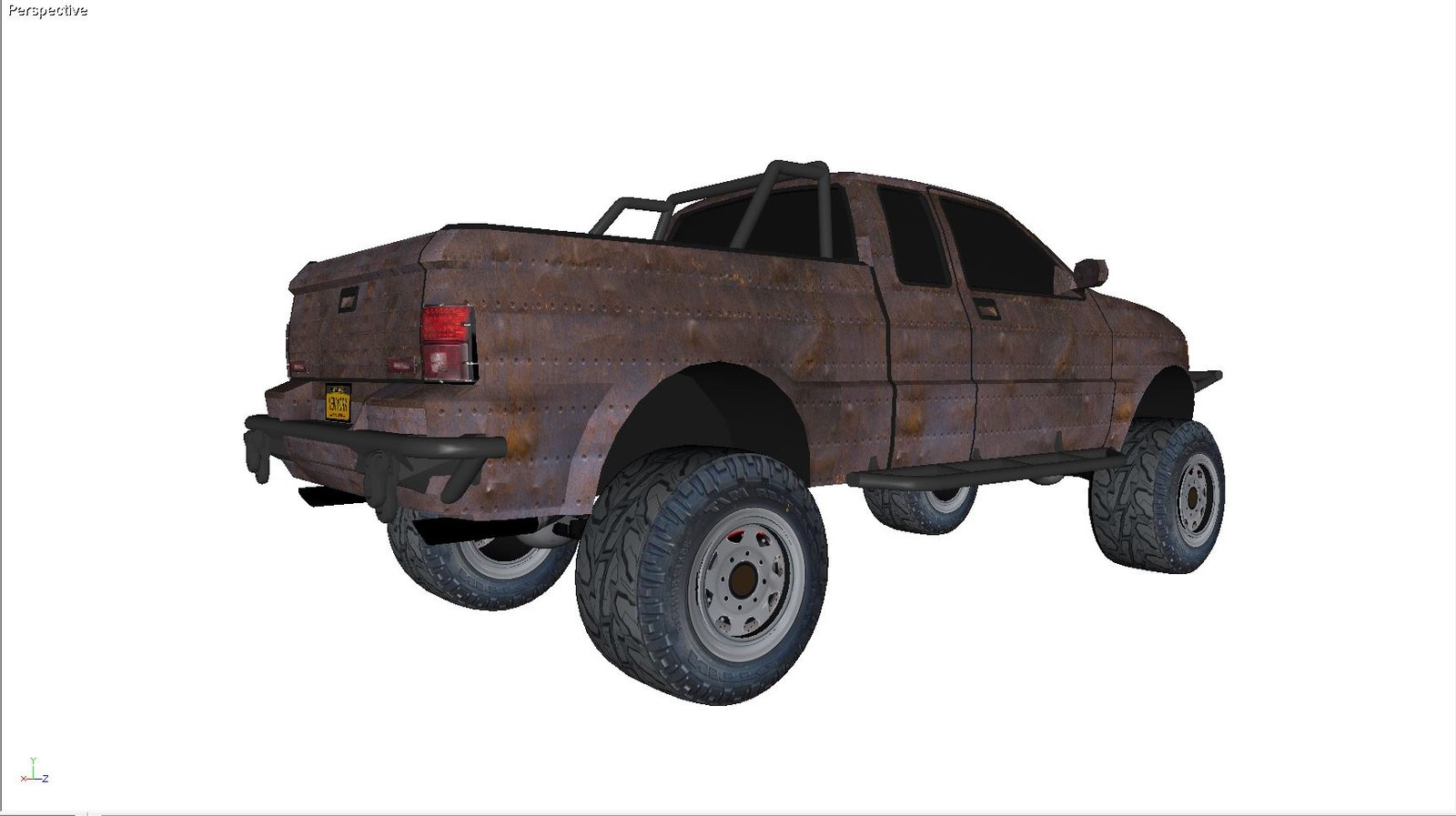 Lifted off-road Ford F150 pickup truck model - Image 6