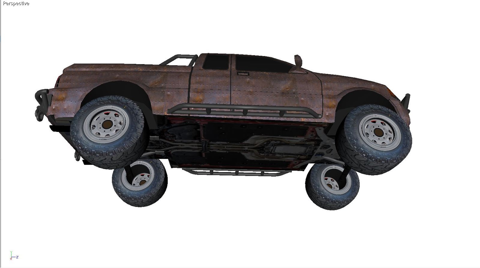 Lifted off-road Ford F150 pickup truck model - Image 2