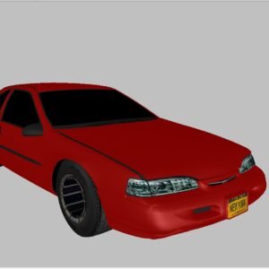 1996 Ford T-Bird - downsized cruiser